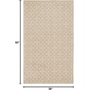 image:imageNourison Home Washable Charm Beige Ivory 3 x 5 Area Rug  Easy Clean Non Shedding Bed Room Living Room Dining Room Kitchen 3 x 5Beige Ivory