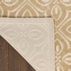 image:imageNourison Home Washable Charm Beige Ivory 3 x 5 Area Rug  Easy Clean Non Shedding Bed Room Living Room Dining Room Kitchen 3 x 5Beige Ivory