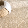 image:imageNourison Home Washable Charm Beige Ivory 3 x 5 Area Rug  Easy Clean Non Shedding Bed Room Living Room Dining Room Kitchen 3 x 5Beige Ivory