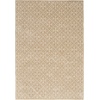 image:imageNourison Home Washable Charm Beige Ivory 3 x 5 Area Rug  Easy Clean Non Shedding Bed Room Living Room Dining Room Kitchen 3 x 5Beige Ivory