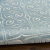 image:imageNourison Home Washable Charm Beige Ivory 3 x 5 Area Rug  Easy Clean Non Shedding Bed Room Living Room Dining Room Kitchen 3 x 5Blue Ivory