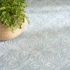 image:imageNourison Home Washable Charm Beige Ivory 3 x 5 Area Rug  Easy Clean Non Shedding Bed Room Living Room Dining Room Kitchen 3 x 5Blue Ivory
