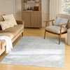 image:imageNourison Home Washable Charm Beige Ivory 3 x 5 Area Rug  Easy Clean Non Shedding Bed Room Living Room Dining Room Kitchen 3 x 5Blue Ivory