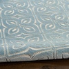 image:imageNourison Home Washable Charm Beige Ivory 3 x 5 Area Rug  Easy Clean Non Shedding Bed Room Living Room Dining Room Kitchen 3 x 5Blue Ivory