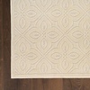 image:imageNourison Home Washable Charm Beige Ivory 3 x 5 Area Rug  Easy Clean Non Shedding Bed Room Living Room Dining Room Kitchen 3 x 5Ivory