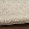 image:imageNourison Home Washable Charm Beige Ivory 3 x 5 Area Rug  Easy Clean Non Shedding Bed Room Living Room Dining Room Kitchen 3 x 5Silver Ivory