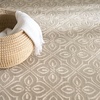 image:imageNourison Home Washable Charm Beige Ivory 3 x 5 Area Rug  Easy Clean Non Shedding Bed Room Living Room Dining Room Kitchen 3 x 5Silver Ivory