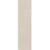 image:imageNourison Home Washable Charm Beige Ivory 3 x 5 Area Rug  Easy Clean Non Shedding Bed Room Living Room Dining Room Kitchen 3 x 5Silver Ivory