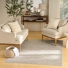 image:imageNourison Home Washable Charm Beige Ivory 3 x 5 Area Rug  Easy Clean Non Shedding Bed Room Living Room Dining Room Kitchen 3 x 5Silver Ivory
