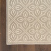 image:imageNourison Home Washable Charm Beige Ivory 3 x 5 Area Rug  Easy Clean Non Shedding Bed Room Living Room Dining Room Kitchen 3 x 5Silver Ivory