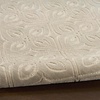 image:imageNourison Home Washable Charm Beige Ivory 3 x 5 Area Rug  Easy Clean Non Shedding Bed Room Living Room Dining Room Kitchen 3 x 5Silver Ivory