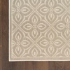image:imageNourison Home Washable Charm Beige Ivory 3 x 5 Area Rug  Easy Clean Non Shedding Bed Room Living Room Dining Room Kitchen 3 x 5Silver Ivory