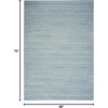 image:imageNourison Home Washable Essentials Aqua 53 x 73 Area Rug  Easy Clean Non Shedding Bed Room Living Room Dining Room Kitchen 5 x 7Aqua