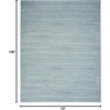 image:imageNourison Home Washable Essentials Aqua 53 x 73 Area Rug  Easy Clean Non Shedding Bed Room Living Room Dining Room Kitchen 5 x 7Aqua
