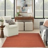 image:imageNourison Home Washable Essentials Aqua 53 x 73 Area Rug  Easy Clean Non Shedding Bed Room Living Room Dining Room Kitchen 5 x 7Brick