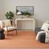 image:imageNourison Home Washable Essentials Aqua 53 x 73 Area Rug  Easy Clean Non Shedding Bed Room Living Room Dining Room Kitchen 5 x 7Copper