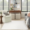 image:imageNourison Home Washable Essentials Aqua 53 x 73 Area Rug  Easy Clean Non Shedding Bed Room Living Room Dining Room Kitchen 5 x 7Ivory Grey