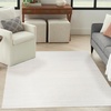 image:imageNourison Home Washable Essentials Aqua 53 x 73 Area Rug  Easy Clean Non Shedding Bed Room Living Room Dining Room Kitchen 5 x 7Ivory Grey