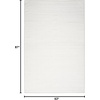 image:imageNourison Home Washable Essentials Aqua 53 x 73 Area Rug  Easy Clean Non Shedding Bed Room Living Room Dining Room Kitchen 5 x 7Ivory Grey