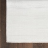 image:imageNourison Home Washable Essentials Aqua 53 x 73 Area Rug  Easy Clean Non Shedding Bed Room Living Room Dining Room Kitchen 5 x 7Ivory Grey