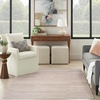 image:imageNourison Home Washable Essentials Aqua 53 x 73 Area Rug  Easy Clean Non Shedding Bed Room Living Room Dining Room Kitchen 5 x 7Ivory Mocha