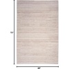 image:imageNourison Home Washable Essentials Aqua 53 x 73 Area Rug  Easy Clean Non Shedding Bed Room Living Room Dining Room Kitchen 5 x 7Ivory Mocha