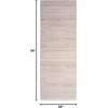 image:imageNourison Home Washable Essentials Aqua 53 x 73 Area Rug  Easy Clean Non Shedding Bed Room Living Room Dining Room Kitchen 5 x 7Ivory Mocha