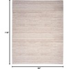 image:imageNourison Home Washable Essentials Aqua 53 x 73 Area Rug  Easy Clean Non Shedding Bed Room Living Room Dining Room Kitchen 5 x 7Ivory Mocha