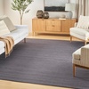 image:imageNourison Home Washable Essentials Aqua 53 x 73 Area Rug  Easy Clean Non Shedding Bed Room Living Room Dining Room Kitchen 5 x 7Navy
