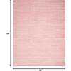 image:imageNourison Home Washable Essentials Aqua 53 x 73 Area Rug  Easy Clean Non Shedding Bed Room Living Room Dining Room Kitchen 5 x 7Pink
