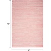 image:imageNourison Home Washable Essentials Aqua 53 x 73 Area Rug  Easy Clean Non Shedding Bed Room Living Room Dining Room Kitchen 5 x 7Pink
