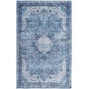 image:imageNourison Home Washables Pink 3 x 5 Area Rug  Easy Clean Non Shedding Bed Room Living Room Dining Room Kitchen 3 x 5Blue