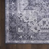 image:imageNourison Home Washables Pink 3 x 5 Area Rug  Easy Clean Non Shedding Bed Room Living Room Dining Room Kitchen 3 x 5Charcoal Grey
