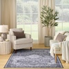 image:imageNourison Home Washables Pink 3 x 5 Area Rug  Easy Clean Non Shedding Bed Room Living Room Dining Room Kitchen 3 x 5Charcoal Grey