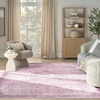 image:imageNourison Home Washables Pink 3 x 5 Area Rug  Easy Clean Non Shedding Bed Room Living Room Dining Room Kitchen 3 x 5Pink