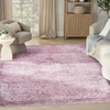 image:imageNourison Home Washables Pink 3 x 5 Area Rug  Easy Clean Non Shedding Bed Room Living Room Dining Room Kitchen 3 x 5Pink