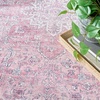 image:imageNourison Home Washables Pink 3 x 5 Area Rug  Easy Clean Non Shedding Bed Room Living Room Dining Room Kitchen 3 x 5Pink