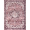 image:imageNourison Home Washables Pink 3 x 5 Area Rug  Easy Clean Non Shedding Bed Room Living Room Dining Room Kitchen 3 x 5Red