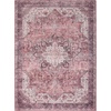 image:imageNourison Home Washables Pink 3 x 5 Area Rug  Easy Clean Non Shedding Bed Room Living Room Dining Room Kitchen 3 x 5Red