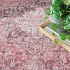 image:imageNourison Home Washables Pink 3 x 5 Area Rug  Easy Clean Non Shedding Bed Room Living Room Dining Room Kitchen 3 x 5Red