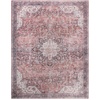 image:imageNourison Home Washables Pink 3 x 5 Area Rug  Easy Clean Non Shedding Bed Room Living Room Dining Room Kitchen 3 x 5Red