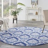 image:imageNourison Home Whimsicle Blue 3 x 5 Area Rug  Easy Clean Non Shedding Bed Room Living Room Dining Room Kitchen 3 x 5Blue
