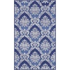 image:imageNourison Home Whimsicle Blue 3 x 5 Area Rug  Easy Clean Non Shedding Bed Room Living Room Dining Room Kitchen 3 x 5Blue