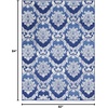 image:imageNourison Home Whimsicle Blue 3 x 5 Area Rug  Easy Clean Non Shedding Bed Room Living Room Dining Room Kitchen 3 x 5Blue