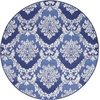 image:imageNourison Home Whimsicle Blue 3 x 5 Area Rug  Easy Clean Non Shedding Bed Room Living Room Dining Room Kitchen 3 x 5Blue