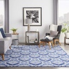 image:imageNourison Home Whimsicle Blue 3 x 5 Area Rug  Easy Clean Non Shedding Bed Room Living Room Dining Room Kitchen 3 x 5Blue