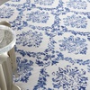 image:imageNourison Home Whimsicle Blue 3 x 5 Area Rug  Easy Clean Non Shedding Bed Room Living Room Dining Room Kitchen 3 x 5IvoryNavy