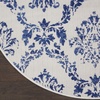 image:imageNourison Home Whimsicle Blue 3 x 5 Area Rug  Easy Clean Non Shedding Bed Room Living Room Dining Room Kitchen 3 x 5IvoryNavy