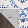 image:imageNourison Home Whimsicle Blue 3 x 5 Area Rug  Easy Clean Non Shedding Bed Room Living Room Dining Room Kitchen 3 x 5IvoryNavy