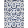 image:imageNourison Home Whimsicle Blue 3 x 5 Area Rug  Easy Clean Non Shedding Bed Room Living Room Dining Room Kitchen 3 x 5IvoryNavy